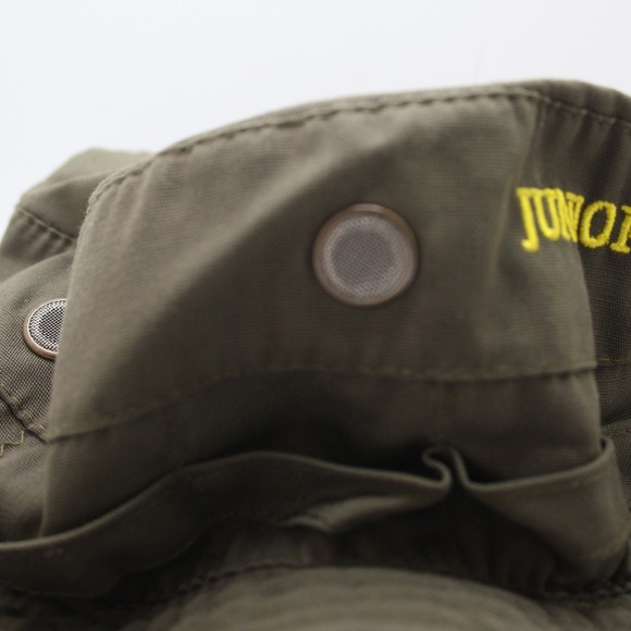 Junior Zookeeper Olive Green Bucket Boonie Hat Hiking Camping - Picture 4 of 6